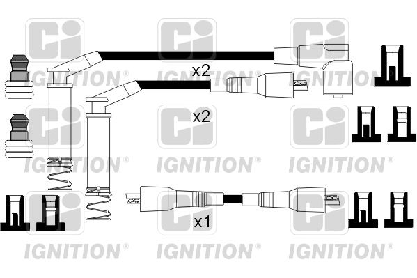 QUINTON HAZELL Комплект проводов зажигания XC540